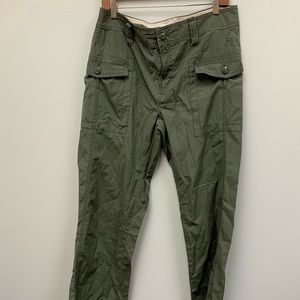 Tommy Hilfiger Green outdoor cotton pants size 12